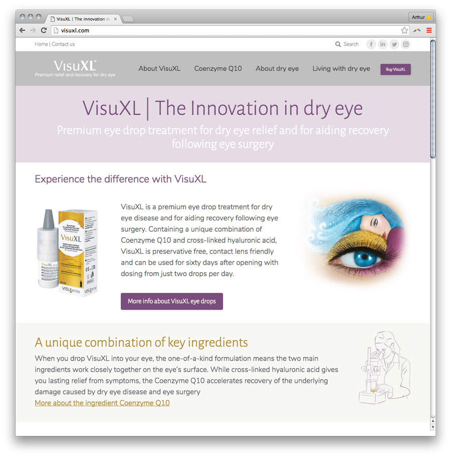 website webdesign VisuXL