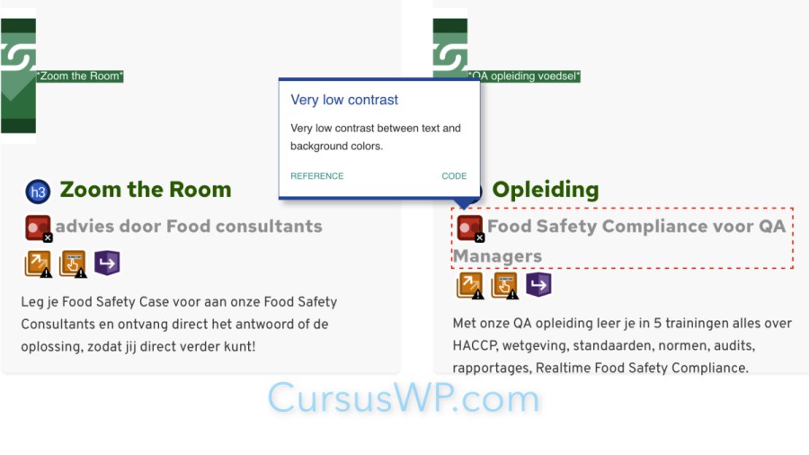 tools kleurcontrast checken kleuren webbrowser webaim 02